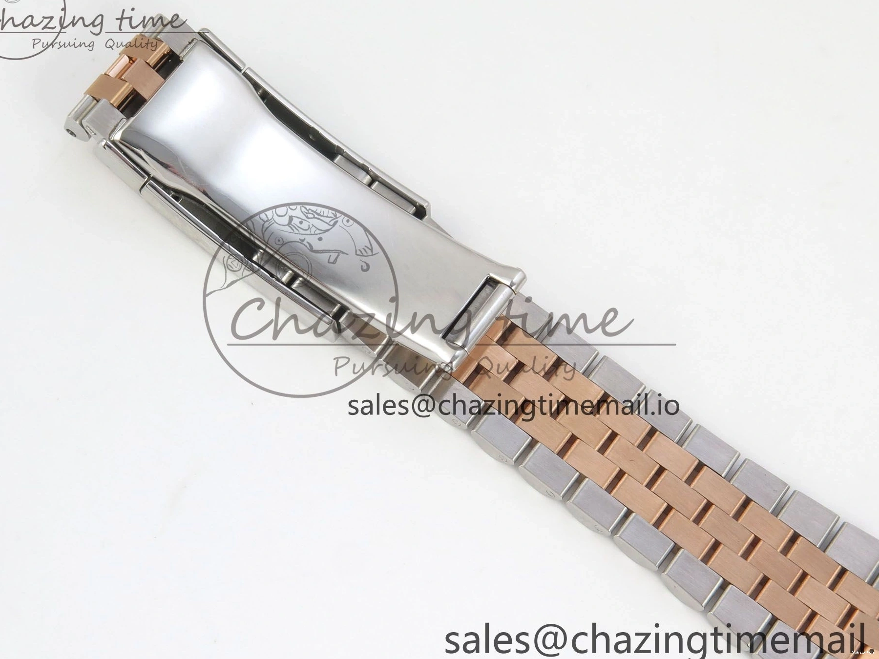 (Weighted) ARF Jubilee RG Best SH3235 SS 126331 Edition 1:1 Dial 41 RG Diaomonds DateJust on Bracelet 0522